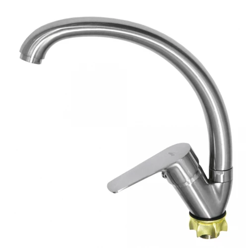 Смеситель для кухонной мойки Viko V-4154 серебристый