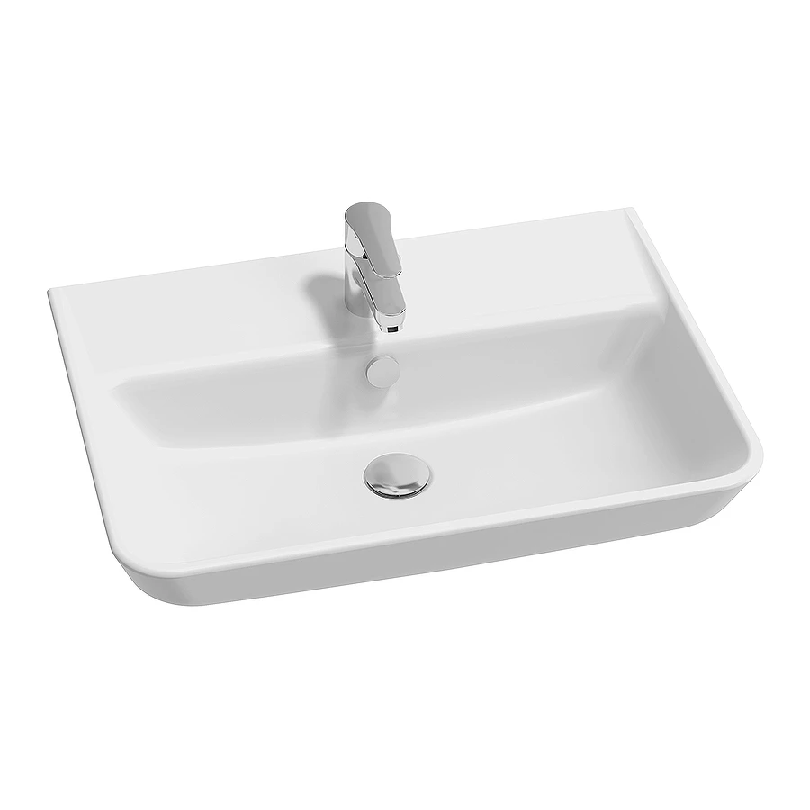 Раковина Jacob Delafon Struktura EGC112-00 65x48 см