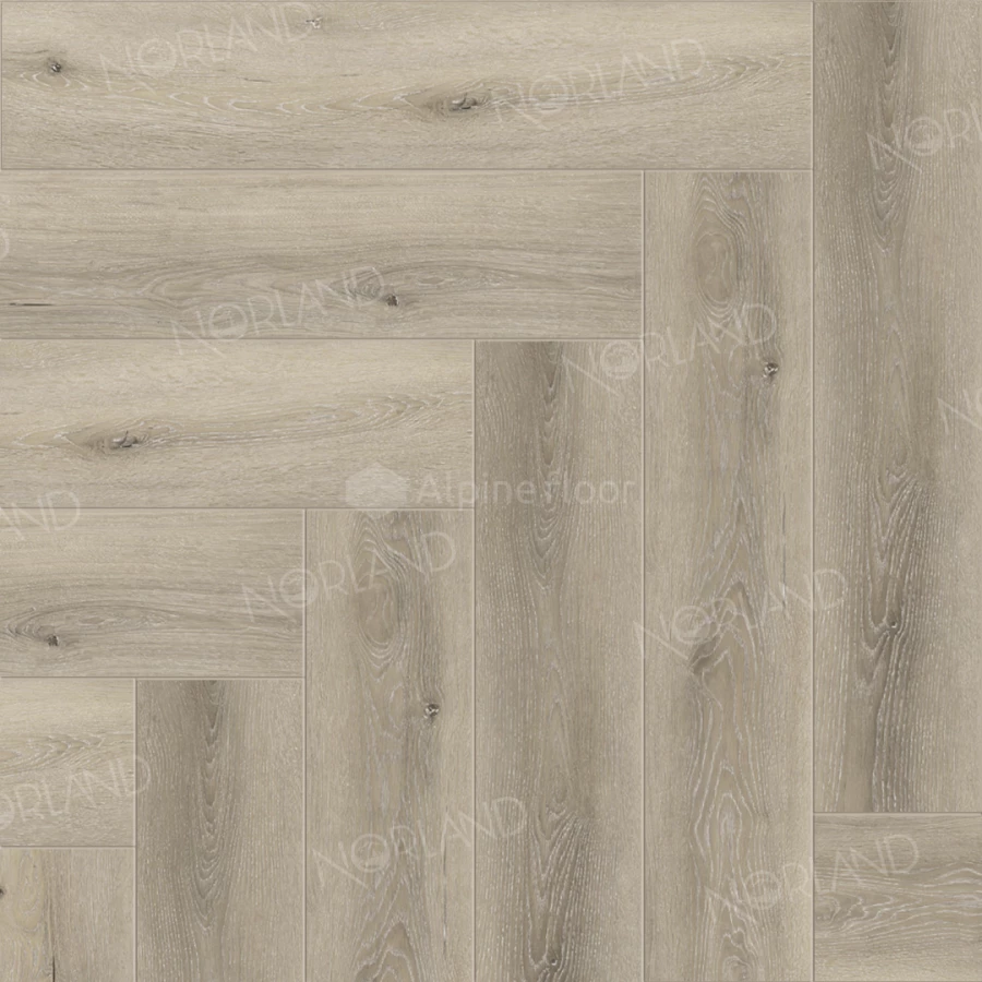 Каменный SPC ламинат Alpine Floor Norland Lagom Parquet Stor 1033-2 34 класс 3.5 мм 2.25 кв.м 60х12.5 см