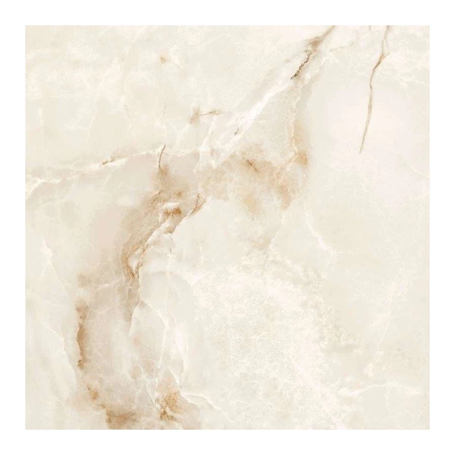 Керамогранит Navarti Allure Crema глянцевый бежевый 90x90 см