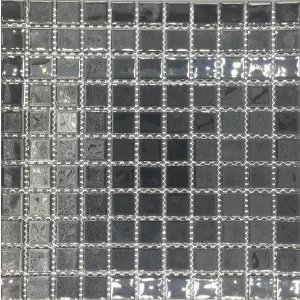 Мозаика из стекла Pixel mosaic Crystal Glass чип 25х25 мм сетка Pix014 30х30 см