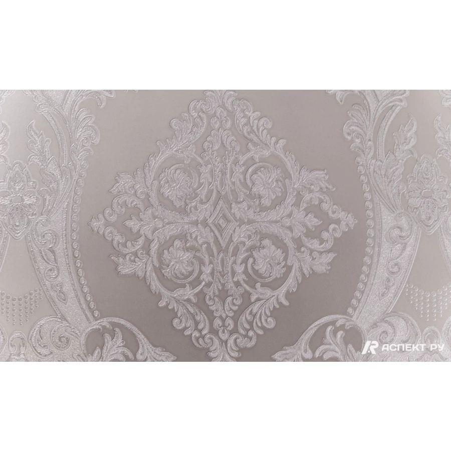 Обои флизелиновые Аспект Амина серые 70622-18 1,06х10,05 м