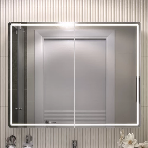 Зеркало шкаф Vigo Geometry Comfort 1000 навесной 222 99.6x79 см