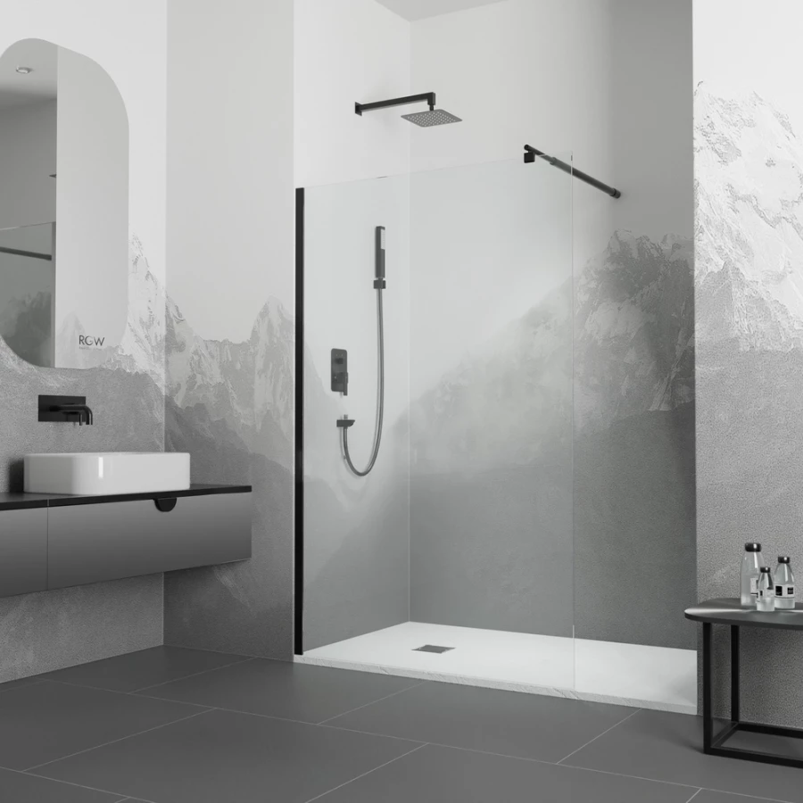 Перегородка для душа RGW WA-002B Прозрачное 35100206-14 60х195 см