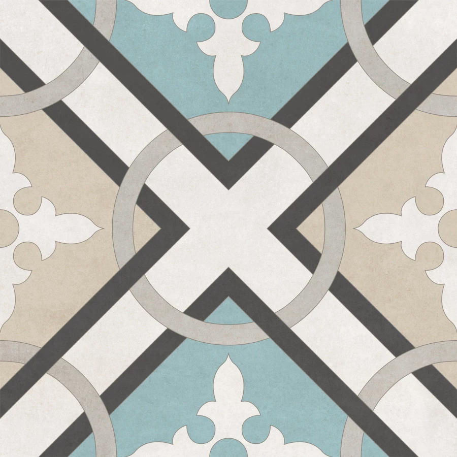 Керамогранит New Trend Design Art Melody матовый многоцветный GP2020DGA15 20х20 см