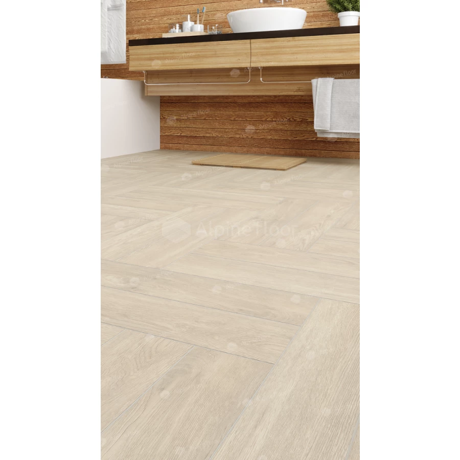 Плитка кварцвиниловая Alpine Floor Parquet LVT Дуб Адара ECO 16-14 43 класс 2.5 мм 2.2278 кв.м. 59х11.8 см