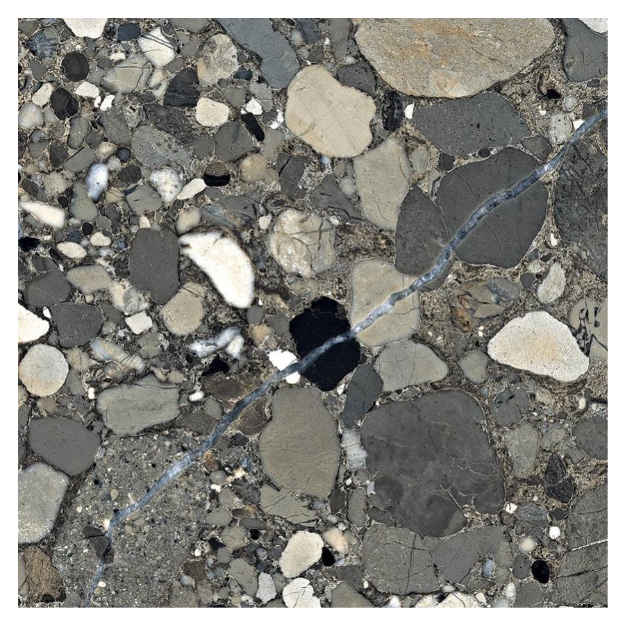 Керамогранит Primavera Arseno Nero carving CR106 60х60 см