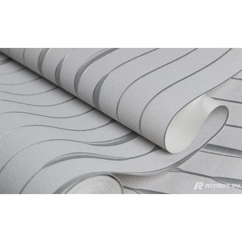 Обои флизелиновые Аспект Deluxe Гарвард серый 70569-14 1,06х10,05 м