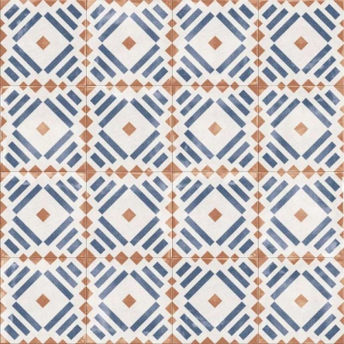 Керамогранит ABK Play Labyrinth Pearl матовый синий PF60003371/0,64 м2 20х20 см