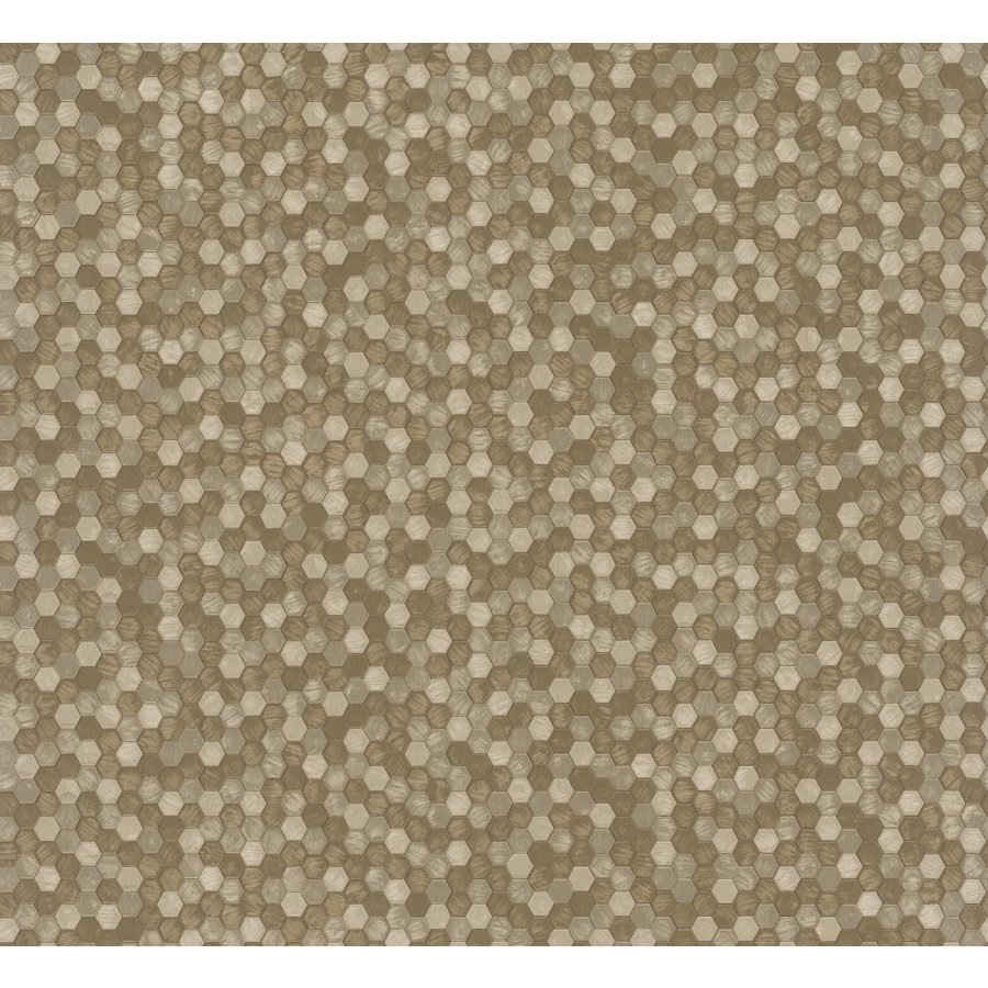 Обои флизелиновые Marburg Papis Loveday Fasion Icon 106 золотые 35915 1,06х10,05 м