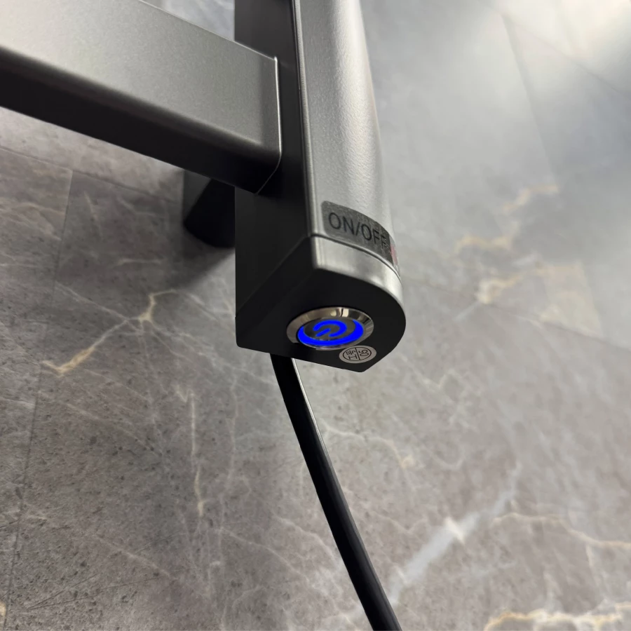 Полотенцесушитель электрический Fixsen Basic графит FX-7400F 60х50 см