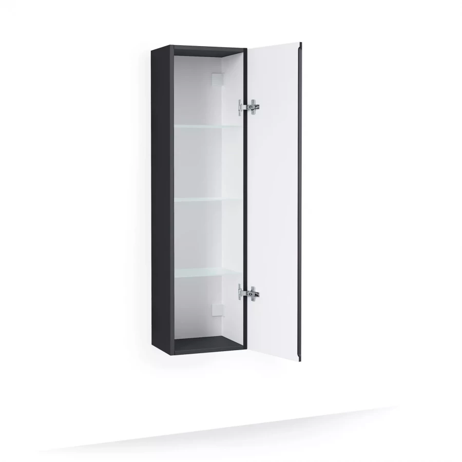 Пенал Raval Facet 120 Fac.04.120/P/A/RL подвесной Антрацит 120*33*26 см