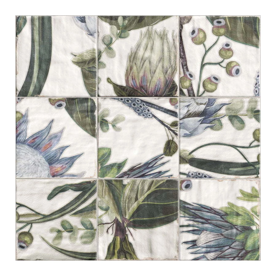 Декор Mainzu Livorno Mural Protea 20х20 см