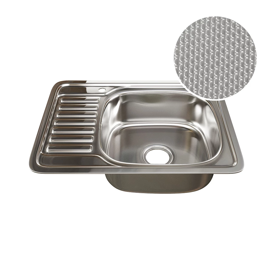 Мойка из нержавеющей стали MixLine ML 532311 50x65 см