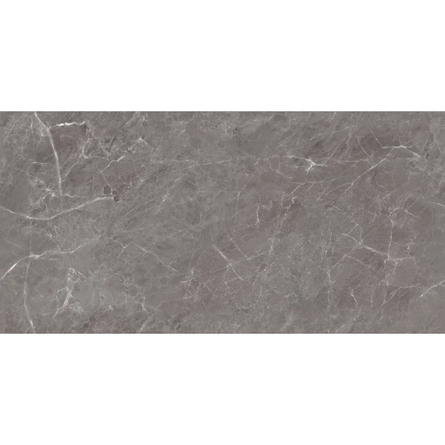 Керамогранит Ceradim Mramor Chic Grey темно-серый Полированный 120х60 см