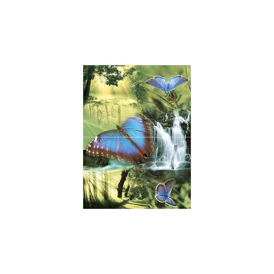 Панно Муза-Керамика Glory P2D260 из 2-х плиток 30х40