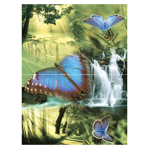 Панно Муза-Керамика Glory P2D260 из 2-х плиток 30х40