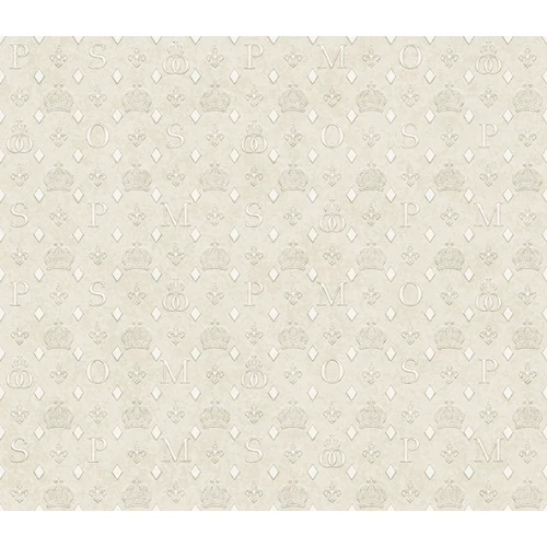 Обои флизелиновые Marburg Glööckler Pompöös Provence бежевые 35611 0,53х10,05 м