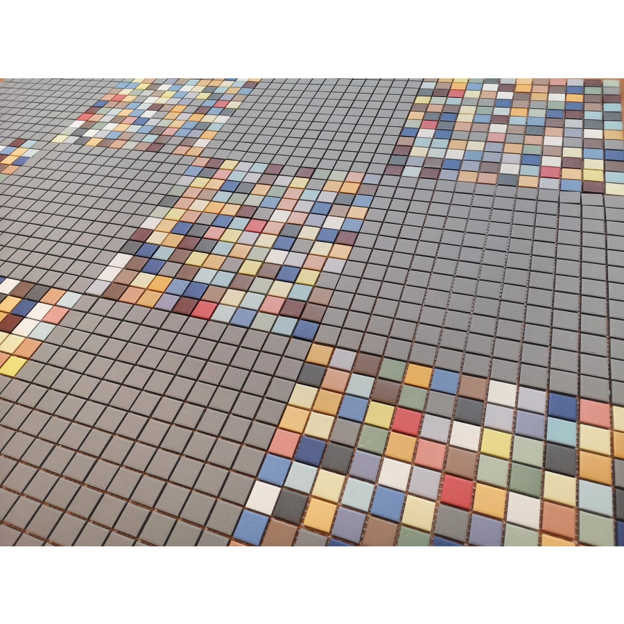 Керамогранитная мозаика LeeDo Ceramica Meteora серый 30x30 см