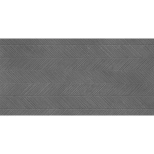 Керамогранит LCM Невел темно-серый зип / Nevel Graphite Zip матовый карвинг 60120NEV17M 120х60 см