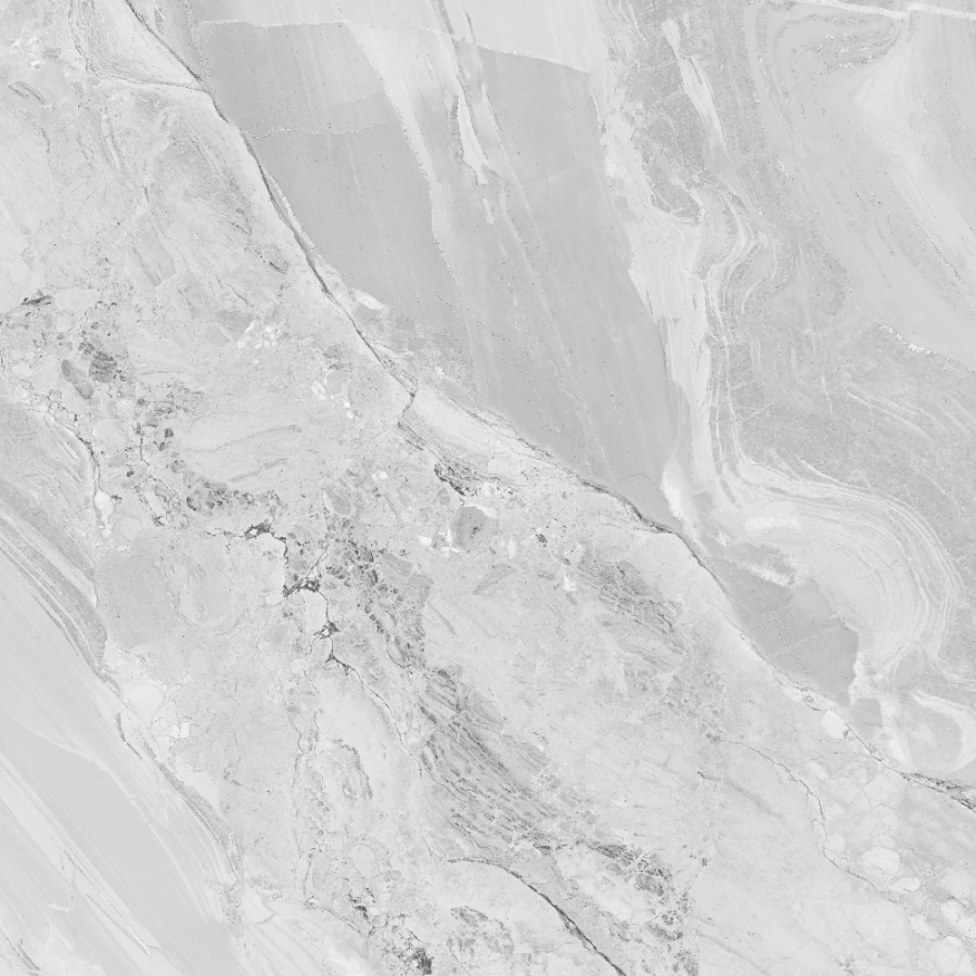 Керамогранит Eurotile Ceramica Inverno Grys Pol глянцевый светло-серый 7930138705399 60x60 см