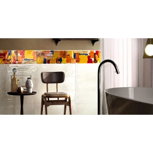 Декор Imola Ceramica Shades Patch Sun Mix блестящий красный 60x20 см