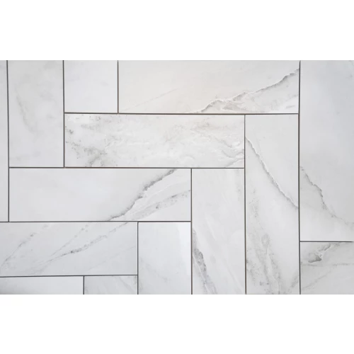 Керамическая плитка сатинированный LeeDo Ceramica Alopex белый 25x7,5 см