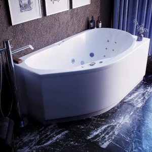 Акриловая ванна Акватек Таурус правая с фронтальным экраном TAR170-0000129 170x100 см