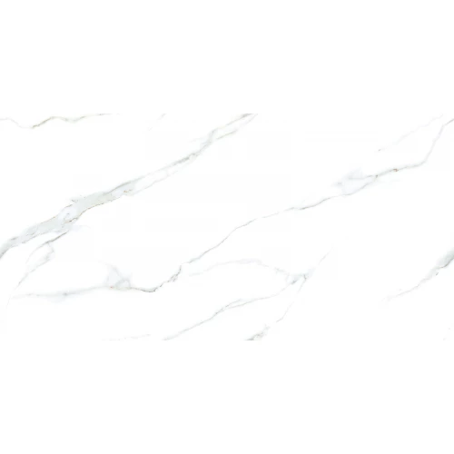 Керамогранит lamore Ceramic Gloss 60х120 Nicol Statuario глянцевый белый 60/120-041 120х60 см