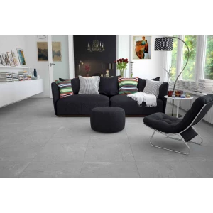 Керамогранит Гранитея Конжак серый матовый G263 120х60 см