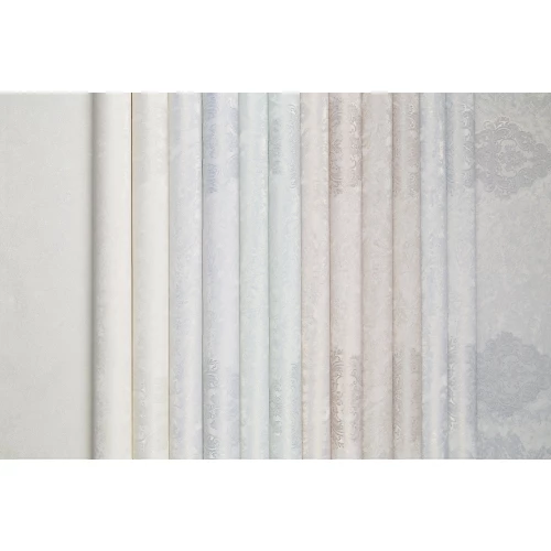 Обои флизелиновые Palitra Life Andorra белые PL72366-11 1,06х10,05 м