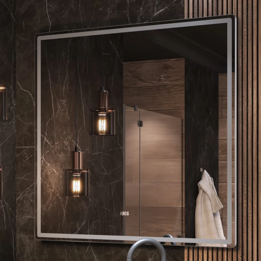 Зеркало VIGO Roberta Luxe 1000 295 100x100 см