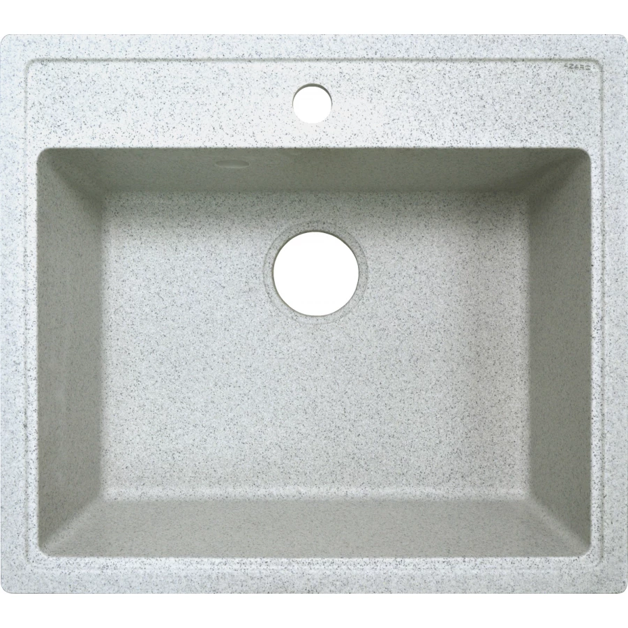 Кухонная мойка Azario Litos искусственный мрамор цвет светло серый CS00078328 57x50.5x20 см