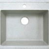 Кухонная мойка Azario Litos искусственный мрамор цвет светло серый CS00078328 57x50.5x20 см