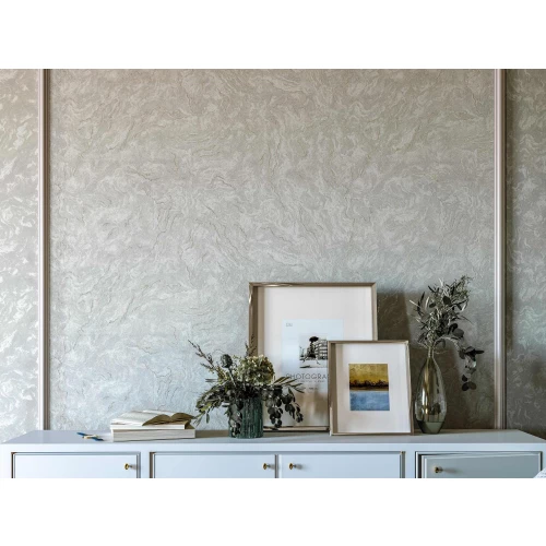 Обои флизелиновые Palitra Home HomeColor Palazzo серые HC31169-41 1.06х10.05 м