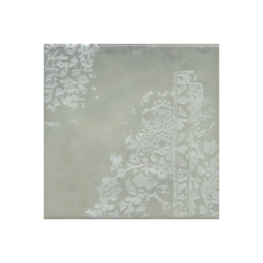 Декор Kerama Marazzi Адриатика 3 глянцевый зеленый OS/C332/5305 20x20 см