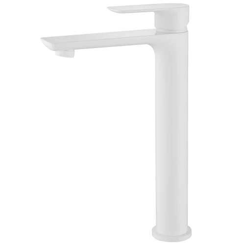 Смеситель Abber Weiss Insel для раковины белый матовый AF8011FW