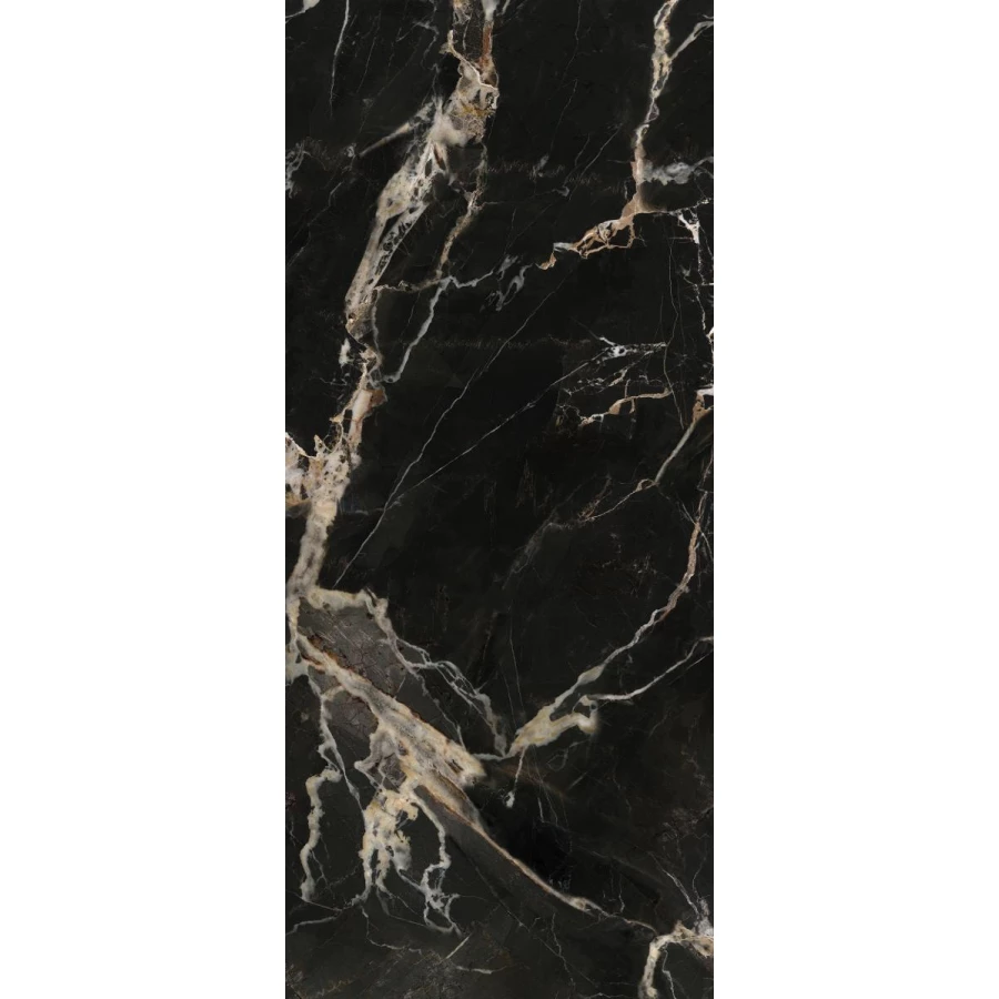 Керамогранит La Fabbrica Marmi Siciliani Black Gold Nat Ret матовый черный 276001 280х120 см