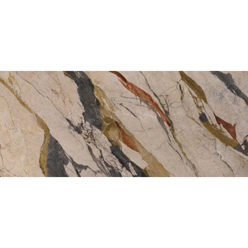 Керамогранит AVA Ceramica Marmi Siciliani Breccia Sicilia Nat Ret матовый бежевый 275001 280х120 см