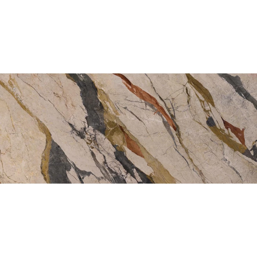 Керамогранит AVA Ceramica Marmi Siciliani Breccia Sicilia Nat Ret матовый бежевый 275001 280х120 см