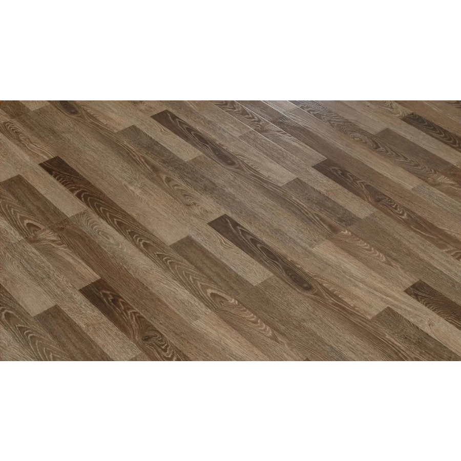 Ламинат Woodstyle Magic Strip Дуб Фокс коричневый 81244 34 класс 12 мм