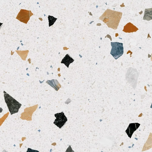 Керамогранит Arcana Ceramica Страччателла Наcар / Stracciatella Nacar матовый белый ARC_STR_SN 80х80 см