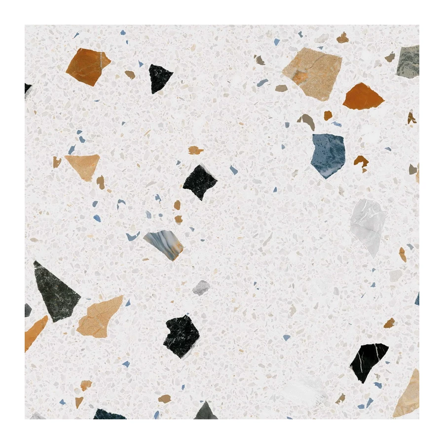 Керамогранит Arcana Ceramica Страччателла Наcар / Stracciatella Nacar матовый белый ARC_STR_SN 80х80 см