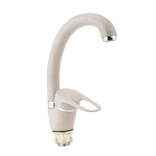 Смеситель для кухонной мойки Viko V-4214 бежевый