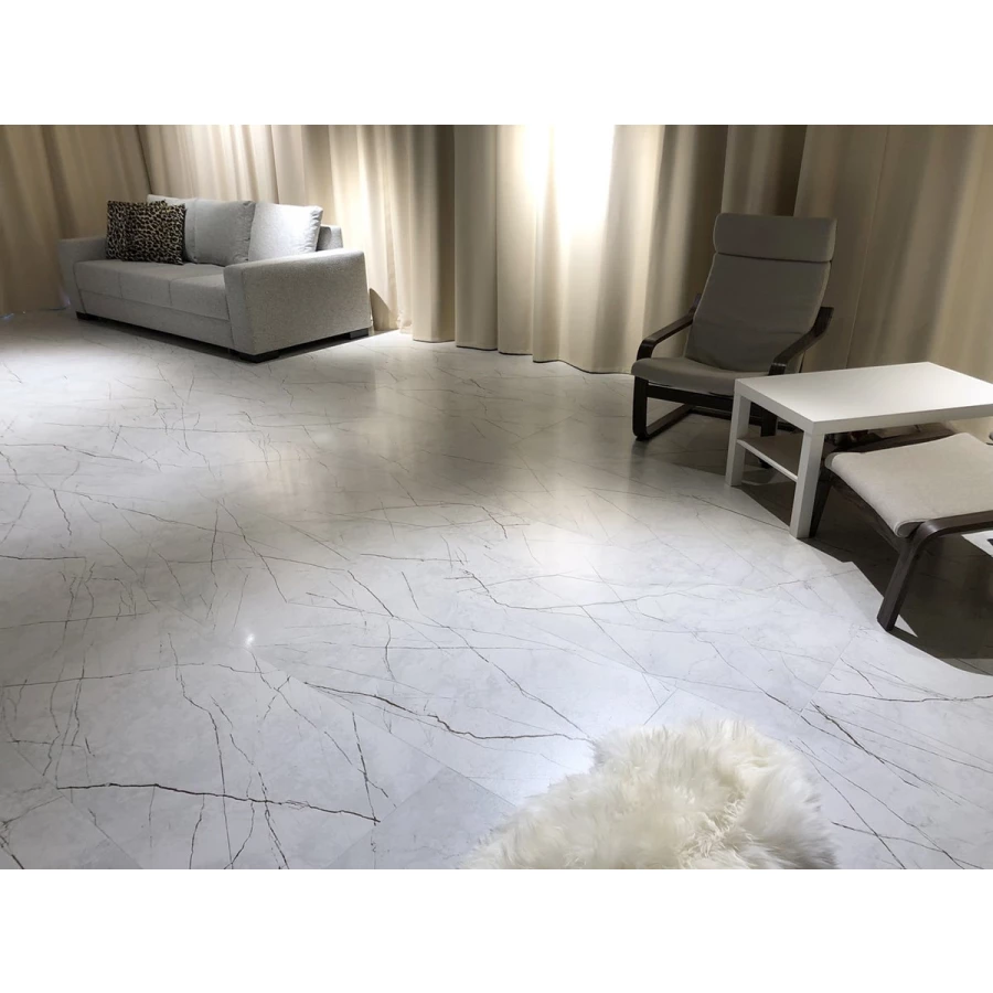 Керамогранит Керамика Будущего Сандра белый LLR 120x60 см