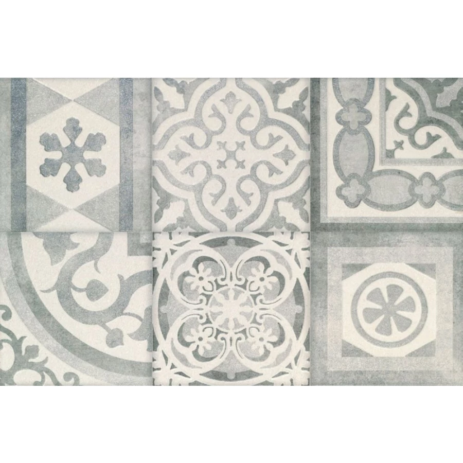 Панно Porcelanite Dos Ros. 9512 Composicion retro II gris серый (компл. из 2-х шт.) 30х90 см