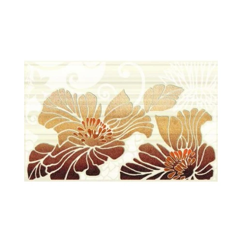 Декор Нефрит-Керамика Кензо коричневый 40*25 см