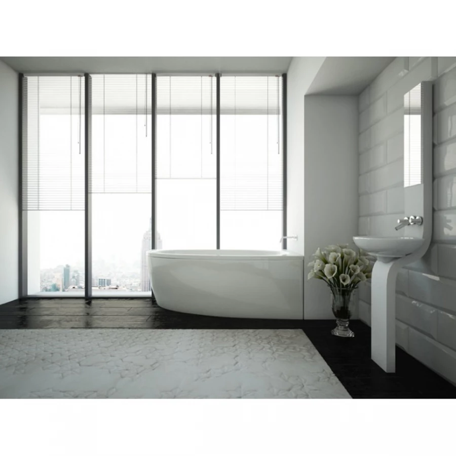 Ванна акриловая Azario Kapris асимметричная правая AV.0061170 170x90 см