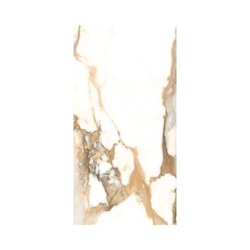 Керамогранит Geotiles Geo Crash Beige Leviglass глянцевый бежевый 120х60 см