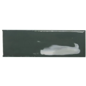 Керамогранит Monopole Artisan Green Bottle 002484 глянцевый темно-зеленый 15x5 см